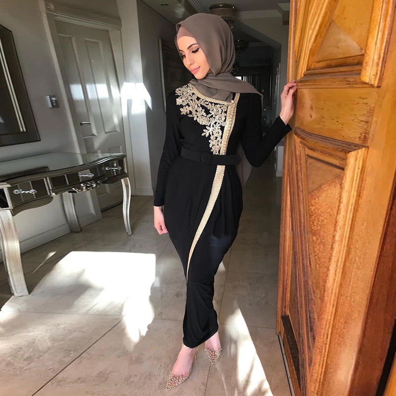 Robe Vetement Femme Abaya Dubai Turquía Moda musulmana Vestido Islam Ropa Vestidos Abayas para mujeres Vestidos Musulman De Mode