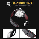 MEGIR Mens Watches Top Brand Luxury Quartz Watch Men Fashion Luminous Army Waterproof Men Wrist Watch  Relogio Masculino 1010G