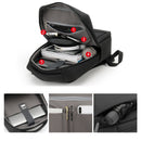 Antirrobo Oxford Hombres 14 pulgadas Laptop Mochilas Escuela Moda Viaje Hombre Mochilas Feminina Casual Mujer Mochila Carga USB