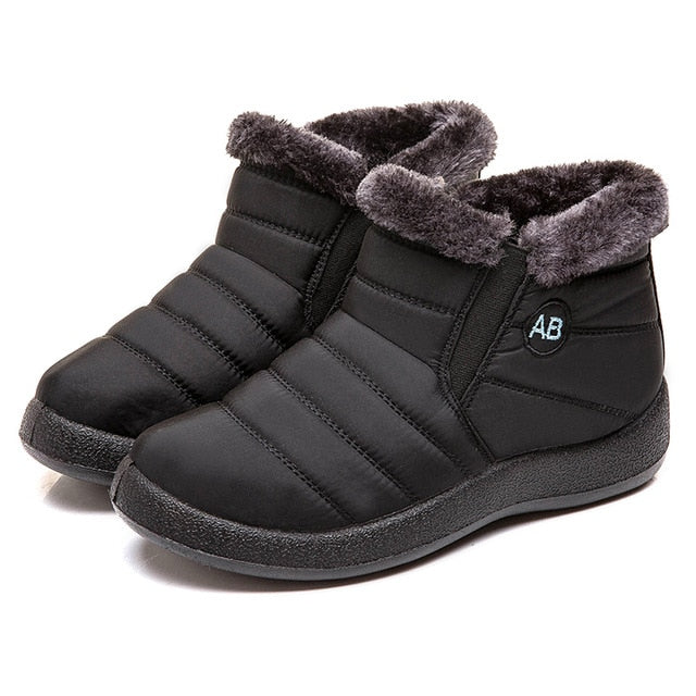 ¡Novedad de 2019! Botas YAERNI para Mujer, Botas de nieve impermeables para zapatos de invierno, Botas tobilleras ligeras informales para Mujer, Botas cálidas de invierno para Mujer