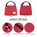 Aosbos Fashion Portable Insulated Canvas Lunch Bag 2020 Thermal Food Picknick Lunch Bags für Damen Kinder Herren Cooler Lunch Box Bag