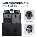 Fenruien, nuevo bolso de viaje multifunción de gran capacidad para hombre, bolso de equipaje, bolso de mano impermeable para ordenador portátil de 17 pulgadas con bolsa para zapatos