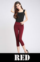 summer legging cotton femme push up womens leggings pants white black red woman leggins  5xl 6xl legins capri workout