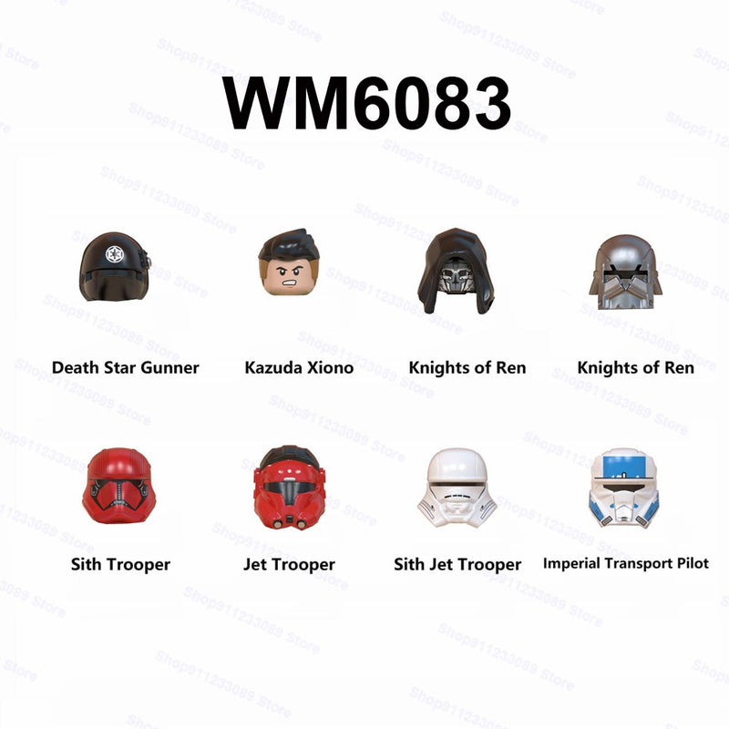 Mandalorians Baby Yoda Ahsoka Building Blocks Star Stormtroopers Luke Skywalker Boba Fett Obi-wan Wars Action Figure Toy