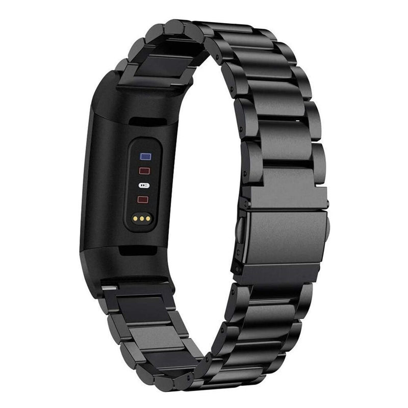 Correa para Fitbit charge 3 band Pulsera de repuesto Charge3/Charge4 Reloj inteligente Pulsera de acero inoxidable Fitbit Charge 4 band