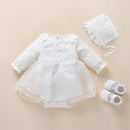 Baby Taufkleid 2022 Bogen Neugeborenes Baby Mädchen Kleinkinder Kleider &amp; Kleidung Schneewittchen Babykleid 1 Jahr alt Geburtstagskind Kleid