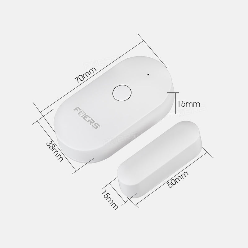 Fuers Tuya Smart Home WiFi Door Sensor Door Open Detectors Security Protection Alarm System Home Security Alert Security Alarm