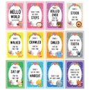 12 Blatt Milestone Baby Photograp Sharing Card Gift Set Baby Age Cards Baby Milestone Cards Baby Photo Cards Newborn Photo Requisiten