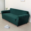 Samt-Sofabezug Elastisches Sofa Funda Sofabezug für Wohnzimmer Ecksofa L-förmiger Sofabezug Housse Canape Dangle