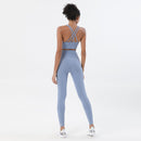 3.0 Einteilige Schnitt-Yoga-Fitness-Hose, weiches Naked-Feel-Sport-Yoga-Hosen, hohe Taille, Fitnessstudio, Jogging, Fitness, sportliche Legging