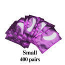 200/400 Paar Wimpernverlängerung Hydrogel Patches Wimpern unter Augenpad liefert Patches für Wimpernverlängerung Makeup Tool Aufkleber