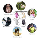 5 teile/los Selbstverteidigung Alarm 130Db Sicherheit Schützen Alarm Mit LED Licht Persönliche Sicherheit Notfall Alarm Für Kinder Frauen Mädchen