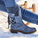 2020 Ladies Warm Shoes Suede Leather Snow Boots Woman Winter Boots 2019 Winter Women&