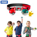 Echte US-Version Pokemon Master Elf Ball Belt Set Teleskop TAKARA TOMY Spielzeug für Kinder Geschenk