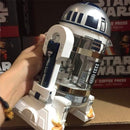 Kostenloser Versand R2D2 Roboterform Wasserkocher 960ML Glas Französische Presse Kreative Teekanne Beste Wahl Geschenk Farbkasten Verpackung