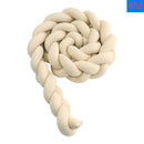 1M/2M/3M/4M Baby-Knoten-Stoßfänger im Bett Neugeborenen-Kissen-Kissen-Kissen-Stoßfänger Krippen-Stoßfänger Tour de Lit Bebe Tresse