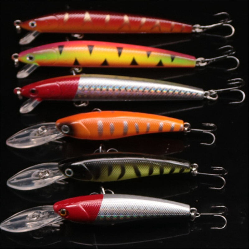 18 teile/los Allmächtige Mischköder Set Wobbler Crankbaits Swimbait Harte Köder Weiche Köder Spinner Bass Karpfen Angelgerät