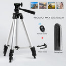 40/52/60inch Mobile Phone Holder Extensible Tripod Stand Selfie Stick Tripod With Phone Holder For Live Streaming Video Photo