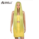 Edle Cosplay-Perücken für schwarze Frauen, gerade, synthetische Spitze, 38-Zoll-Ombre-Blonde-Spitze-Perücke, Cosplay, blonde, synthetische Spitze-Perücke