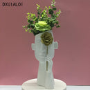 Kreative nordische Vase Dekor Kunst Wohnzimmer Weinschrank Licht Luxus Wohnkultur Schrank Couchtisch Blumenarrangement einfach