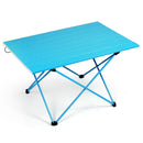 On Sale Aluminum Alloy Portable Table Outdoor Furniture Foldable Folding Camping Hiking Desk Traveling Outdoor Furniture Table