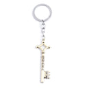 Venta al por mayor Attack On Titan llavero Anime Shingeki No Kyojin Wings of Liberty Scout Legion Emble Eren Key colgante llavero joyería