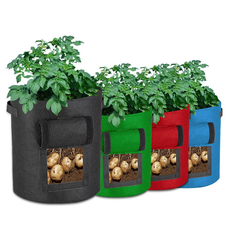 Bolsas para cultivo de plantas, granja, hogar, jardín, cultivo de patatas, macetas para plantar, invernadero, bolsa de cultivo Vertical hidratante para verduras