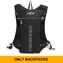 INOXTO Trailrunning-ultraleichter 5-Liter-Rucksack, Lauf-Trinkweste, Marathon, Fahrrad 1,5-Liter-2-Liter-Wasserbeutel