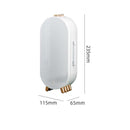 Jewelry Storage Box Earrings Display Stand Bracelet Necklace Organizer Foldable Portable Plastic Box 4 Doors 240 Holes Large