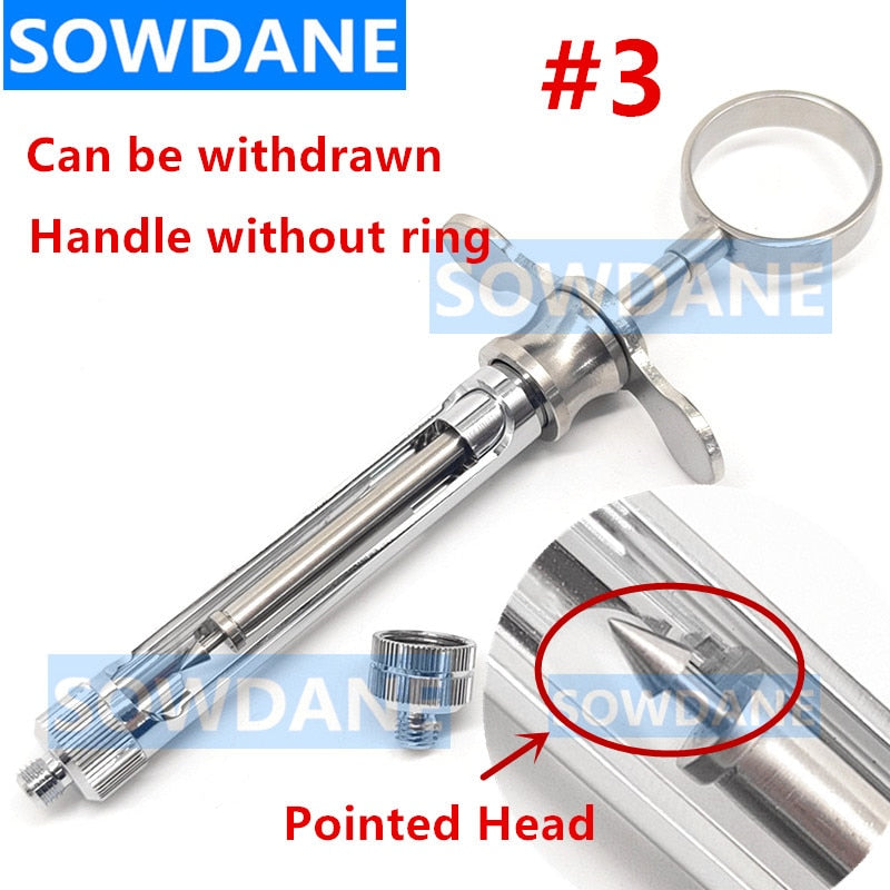 Dental Edelstahl INTRALIGAMENTAL SPRITZE PEN-STYLE ASPIRATING 1.8ML Dental Chirurgisches Instrument Dental Injector Tool