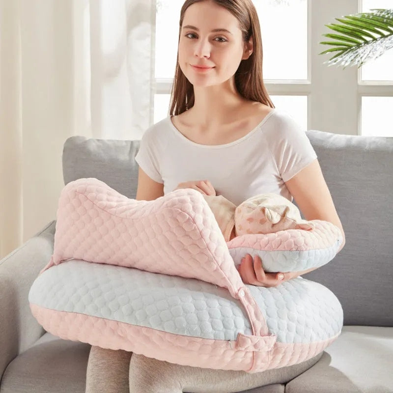 Breastfeeding Artifact Nursing Pillow Waist Chair Newborn Side Pillow Baby Learns to Sit And Stand Pillow Infant Horizontal Hold