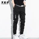CHAIFENKO Hip Hop Cargohose Herren Neue Mode Harajuku Streetwear Multi Pocket Jogger Hose Herren Casual Harem Herrenhose M-8XL