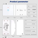 SMATRUL Tuya Smart Home APP WiFi Touch Schalter Licht RF 433 MHz Wandpanel DIY Relaismodul Timer Alexa Sockel Lampe 110-220V