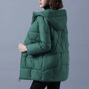 2022 Neue Frauen Winterjacke Lange Warme Parkas Weibliche Verdicken Mantel Baumwolle Gefütterte Parka Jacke Mit Kapuze Outwear M-4XL