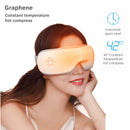 Jinkairui Smart Airbag Vibrations-Augenmassagegerät Heizungs-Augenpflege-Instrument mit Bluetooth-Musik lindert Müdigkeit Augenringe