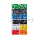 Aderendhülsen-Crimpwerkzeug-Kit, Sechskant-Sägezahn, selbsteinstellendes Ratschen-Drahtanschluss-Crimper-Kit mit Drahtanschluss-Kits