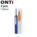 ONTi One-Click Cleaner Glasfaser-Reinigungsstift reinigt 2,5-mm-SC-FC-ST- und 1,25-mm-LC-MU-Steckverbinder über 800 Mal