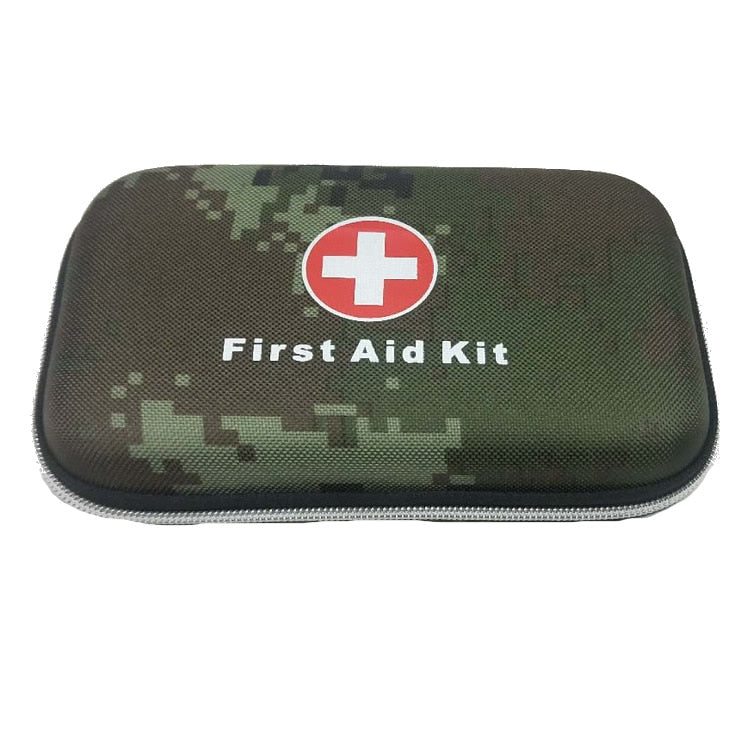 17 Items/93pcs Portable Travel First Aid Kits For Home Outdoor Sports Emergency Kit Emergency Medical EVA Bag Emergency Blanket