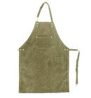 2021 Neue dicke Leinwand Unisex Schürze Lätzchen Koch Küchenschürzen für Damen Herren Café Barber BBQ Lätzchen Arbeitsuniform