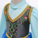 Frozen 2 Fantastische Anna Prinzessin Kleider Mädchen Halloween Kostüm Langes Kleid Kinder Karneval Hochzeitskleid Kinder Cosplay Kleidung