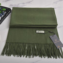 VISROVER neue 32 Farben Frau Winterschal Mode weibliche Schals Kaschmir handfeeling Winter Wraps einfarbig Winter Hijab Schal