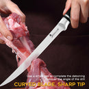 Cuchillo de Chef para deshuesar de 6, 7 y 8 pulgadas, cuchillo de cocina de acero inoxidable para hueso, carne, pescado, frutas, verduras, salmón, Sushi, pequeño fileteado crudo
