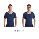 2021 Herren Shapewear Cooling T-Shirt Compression Body Shaper