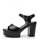 GKTINOO New Summer Women Sandals Shoes 2023 Thick With OL Korean Summer Sandals Large Size Genuine Leather Women Shoes Sandals