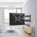 6 Arme TV-Halterung für 32-55" MAX VESA 400 x 400 mm LCD-Halterung Wandständer Full Motion Tilt RetractableTV Mount Retractable Bracket