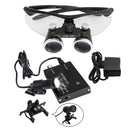 Lupas dentales Lupa dental Laboratorio dental Lupas médicas Aumento Binocular 2.5 / 3.5x Faro delantero 3W / 5W por separado