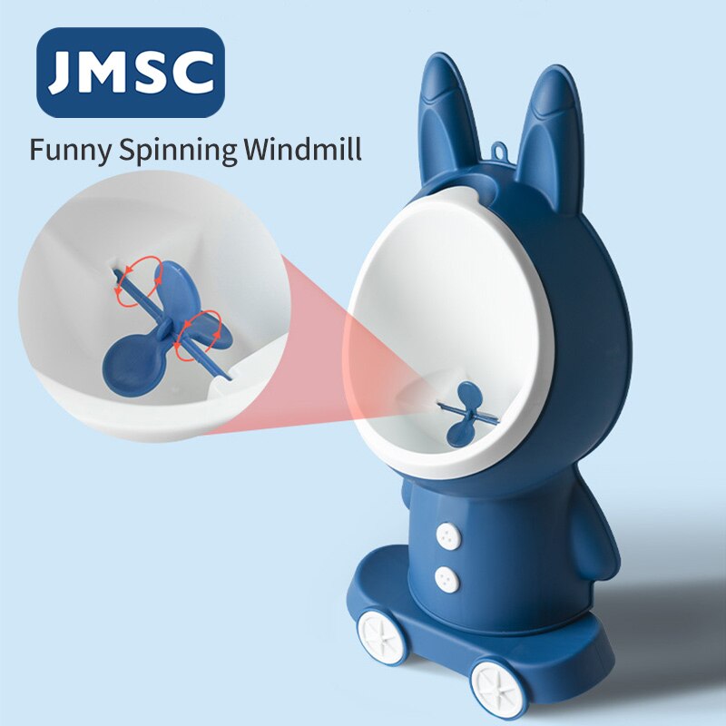 JMSC Rabbit Baby Potty Toilet Stand Vertical Urinal Kids Training Boy Pee Bathroom Wall-Mounted Travel Toddler Split Portable