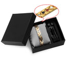 Rainso Health Care Magnetarmband für Frauen, Edelstahl, Bio-Energie, Armreif, Wikinger, Mode, Mädchen, Schmuck