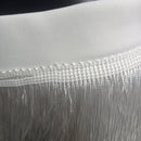 Fashion Tassel Spaghetti Strap Crop Top Mini Dress 2 Piece Set Women Sexy Camis Package Hip Dresses Party Clubwear Suits