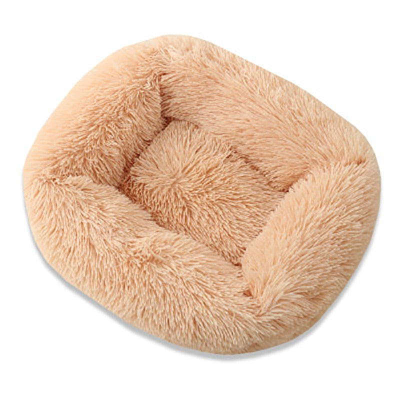 Square Super Soft Dog Bed Warm Plush Cat Mat Dog Beds For Large Dogs Puppy Bed House Nest Cushion Pet Product Accessories